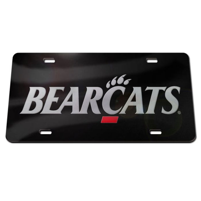 Matrícula acrílica especial de los Cincinnati Bearcats