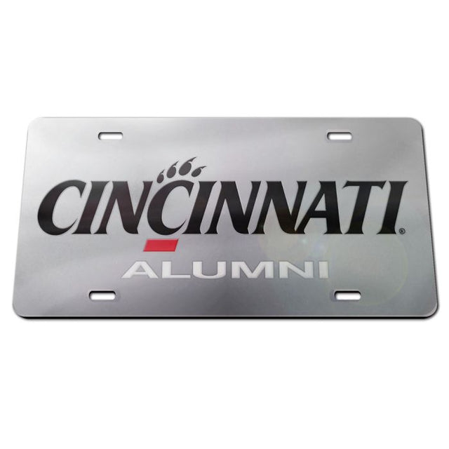 Cincinnati Bearcats Acrylic Classic License Plates