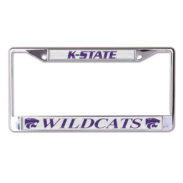 Kansas State Wildcats Lic Plt Frame S/L Domed