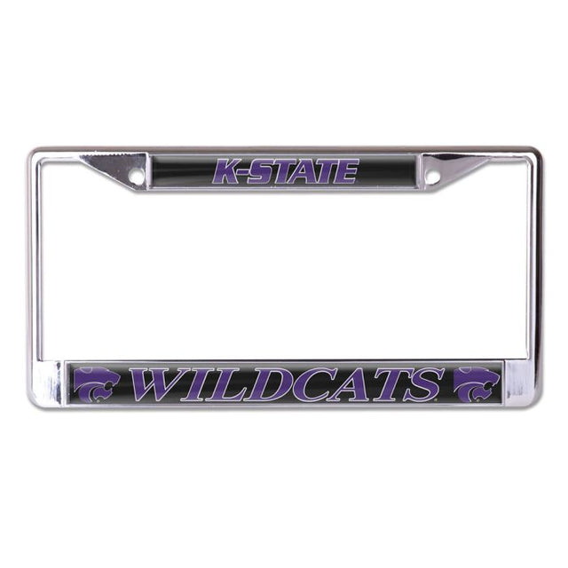 Kansas State Wildcats Lic Plt Frame S/L Domed