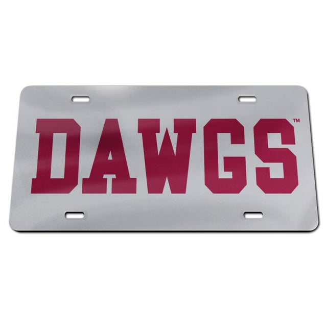 Mississippi State Bulldogs Acrylic Classic License Plates