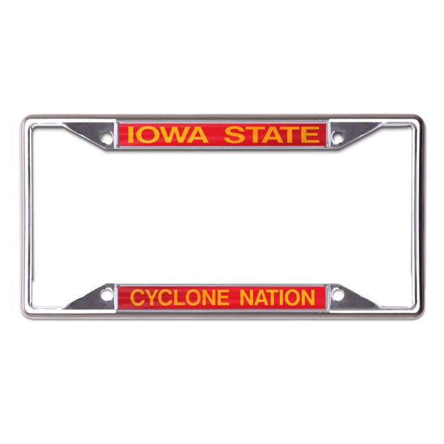 Iowa State Cyclones Lic Plt Frame S/S Printed