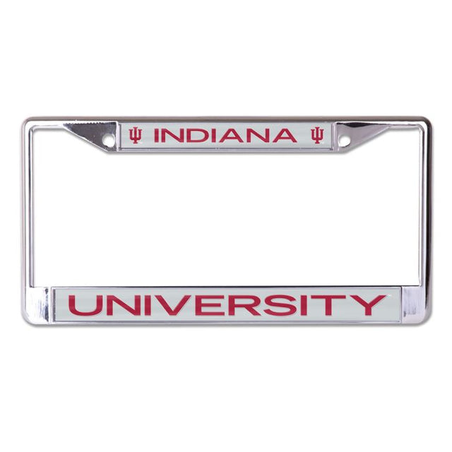 Indiana Hoosiers Lic Plt Frame S/L Printed