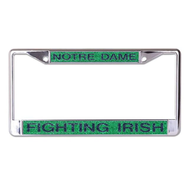 Notre Dame Fighting Irish Lic Plt Frame S/L Printed