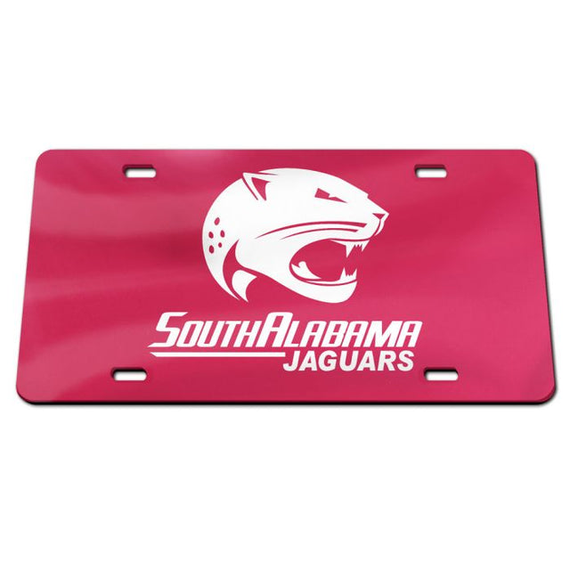 South Alabama Jaguars Specialty Acrylic License Plate