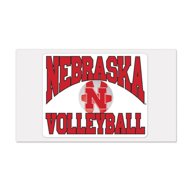 Nebraska Cornhuskers Window Decals 4" x 6"