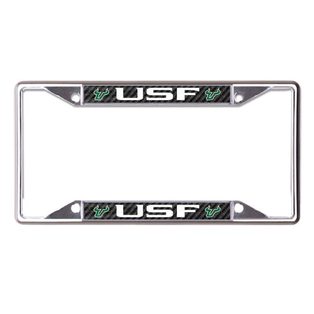 South Florida Bulls CARBON Lic Plt Frame S/S Printed