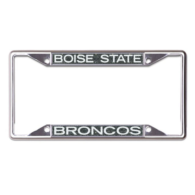 Boise State Broncos Lic Plt Frame S/S Metallic