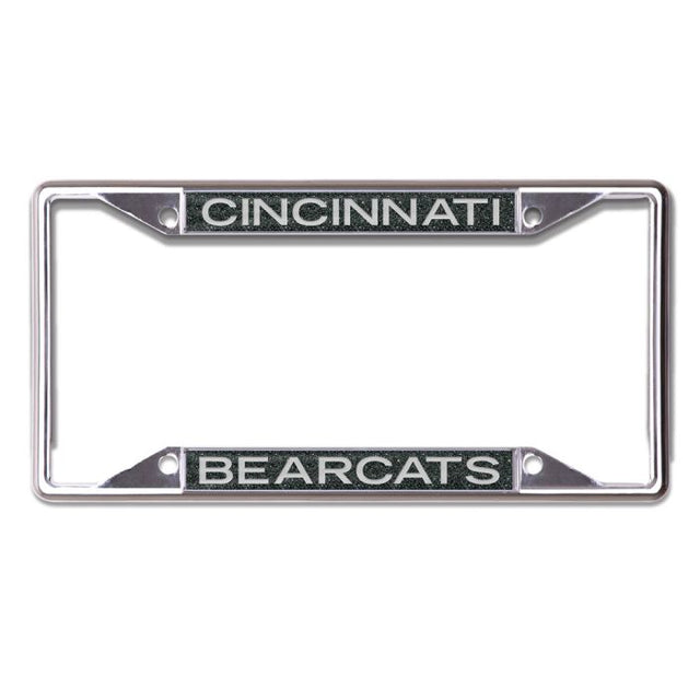 Cincinnati Bearcats GLITTER BACKGROUND Lic Plt Frame S/S Printed