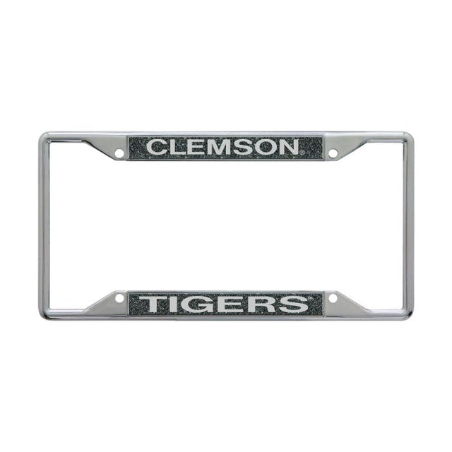 Clemson Tigers FONDO BRILLANTE Licencia Plt Marco S/C Impreso