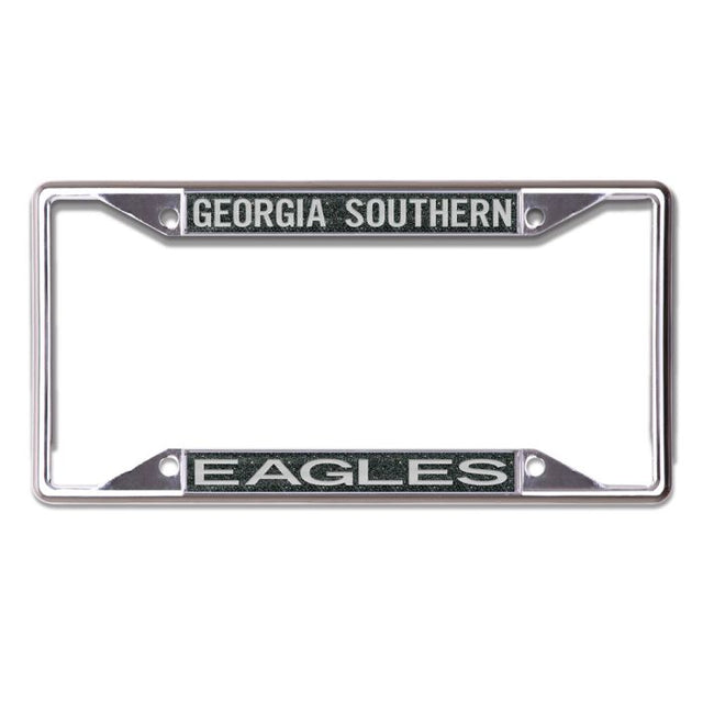 Georgia Southern Eagles GLITTER BACKGROUND Lic Plt Frame S/S Printed