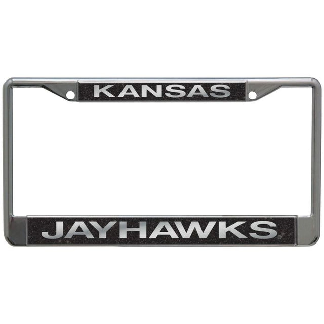 Kansas Jayhawks FONDO BRILLANTE Licencia Plt Marco S/L Impreso