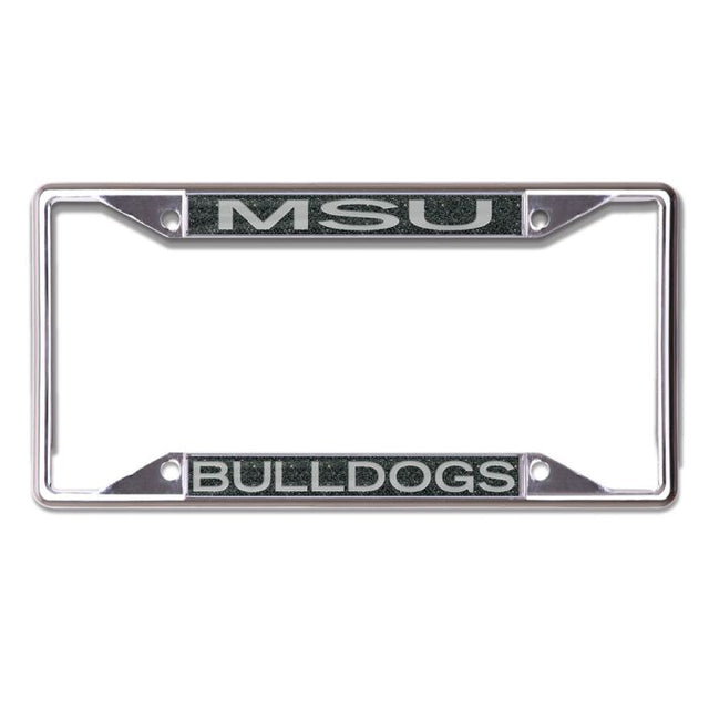 Mississippi State Bulldogs FONDO BRILLANTE Licencia Plt Marco S/C Impreso