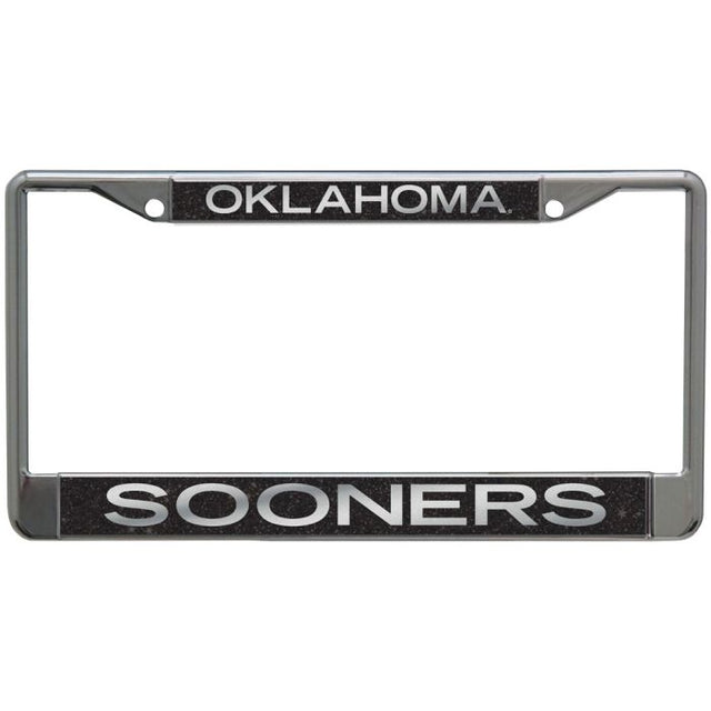 Oklahoma Sooners FONDO BRILLANTE Licencia Plt Marco S/L Impreso