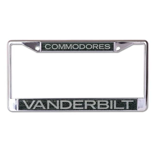 Vanderbilt Commodores GLITTER BACKGROUND Lic Plt Frame S/L Printed