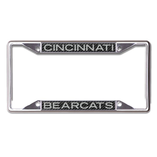 Cuadro de acero inoxidable con licencia de Cincinnati Bearcats CARBON Plt impreso