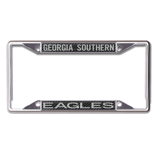 Georgia Southern Eagles CARBON Lic Plt Frame S/S Printed