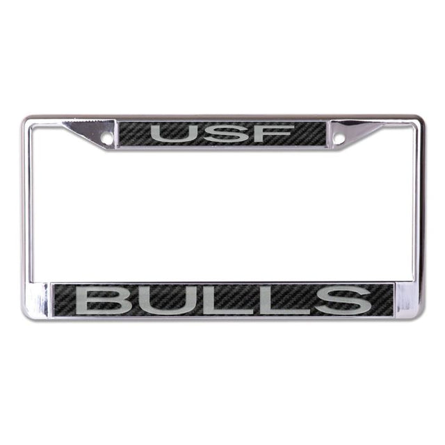 South Florida Bulls CARBON Lic Plt Frame S/L Printed