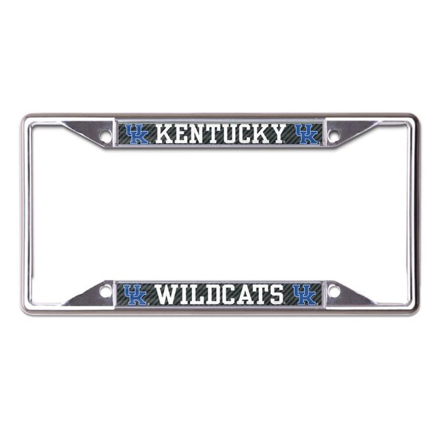 Kentucky Wildcats CARBON Lic Plt Frame S/S Printed