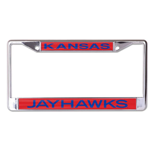 Kansas Jayhawks Lic Plt Frame S/L Printed