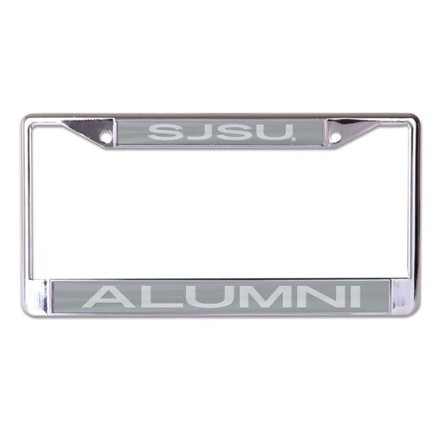 San Jose State Spartans FROST Lic Plt Frame S/L Printed