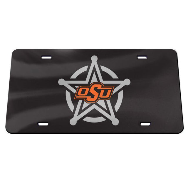 Oklahoma State Cowboys Specialty Acrylic License Plate