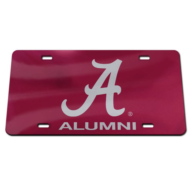 Alabama Crimson Tide Acrylic Classic License Plates