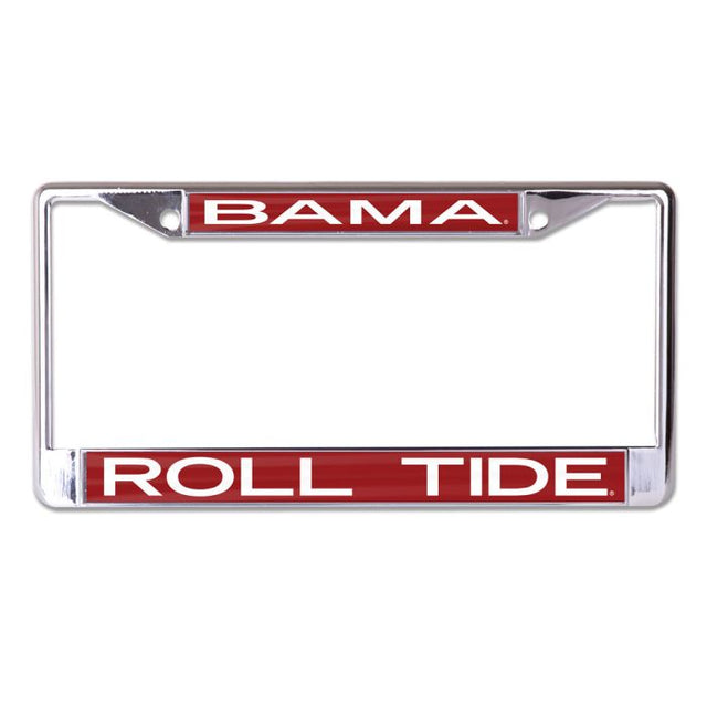 Alabama Crimson Tide Lic Plt Frame S/L Printed