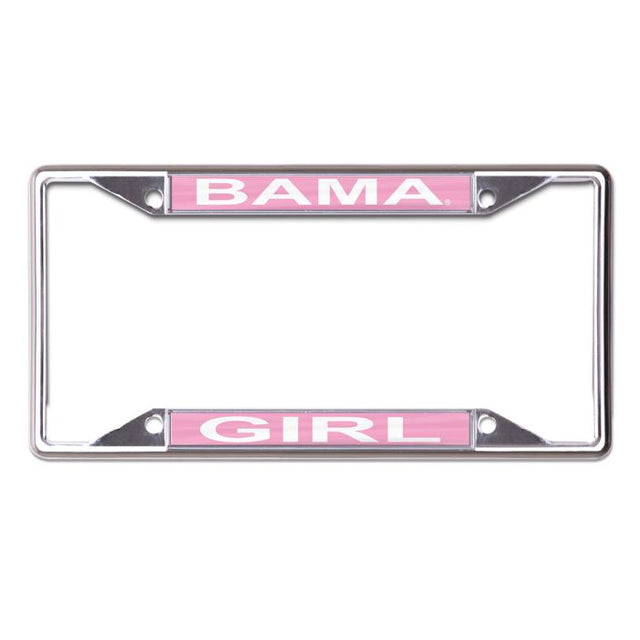 Alabama Crimson Tide Lic Plt Frame S/S Printed