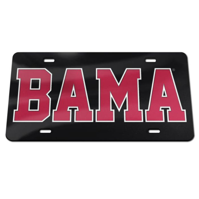 Alabama Crimson Tide Specialty Acrylic License Plate