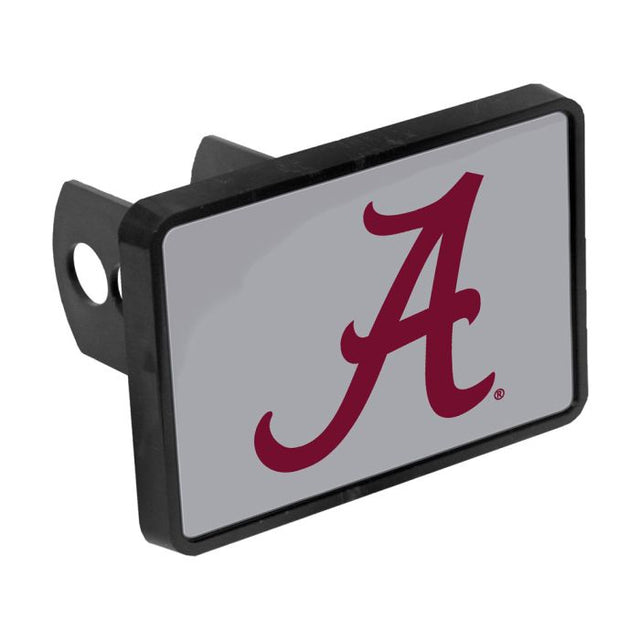 Alabama Crimson Tide SILVER BACKGROUND Universal Hitch Cover