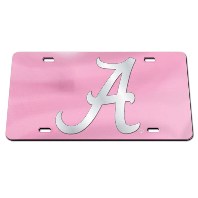 Alabama Crimson Tide Acrylic Classic License Plates