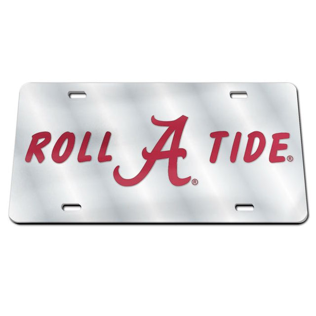 Alabama Crimson Tide Acrylic Classic License Plates