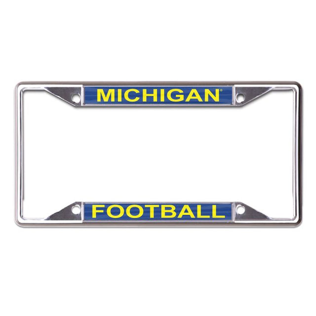 Michigan Wolverines Lic Plt Frame S/S Printed