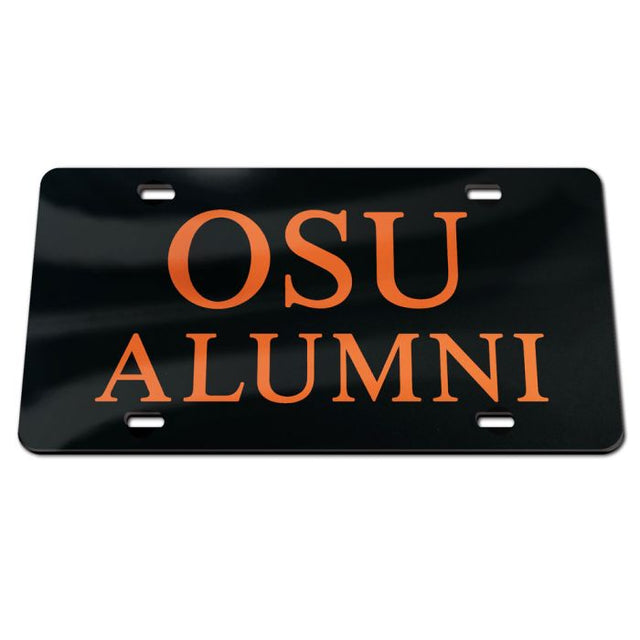 Oklahoma State Cowboys Specialty Acrylic License Plate