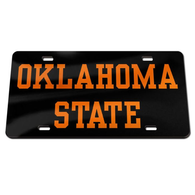 Oklahoma State Cowboys Acrylic Classic License Plates