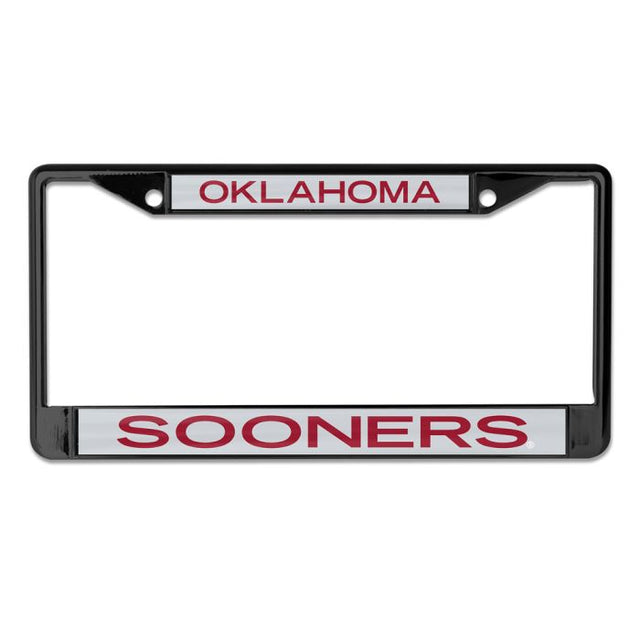 Oklahoma Sooners Lic Plt Frame S/L Printed