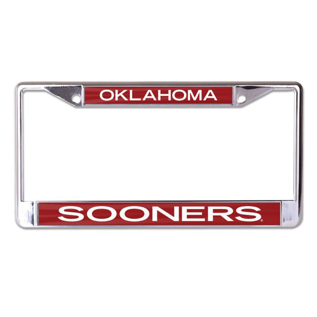 Oklahoma Sooners Lic Plt Frame S/L Printed