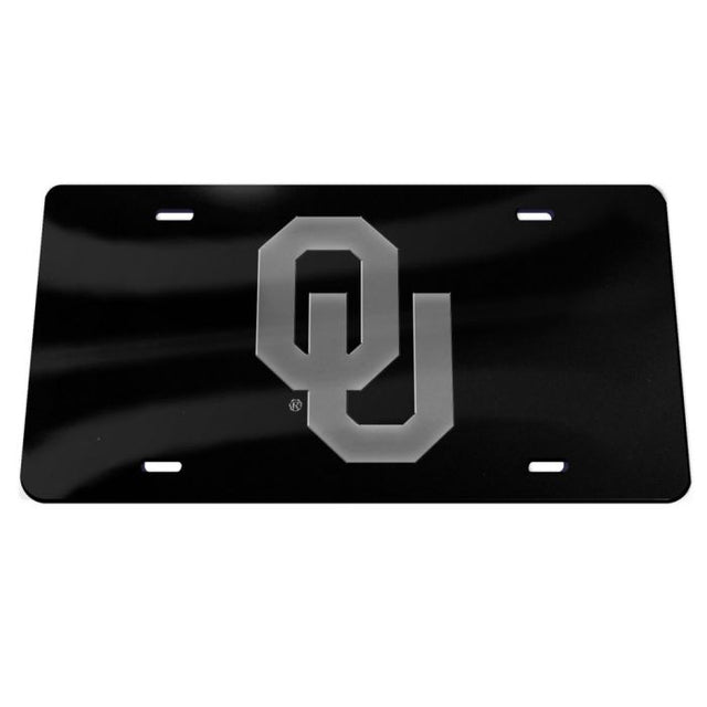 Matrícula acrílica especial de los Oklahoma Sooners