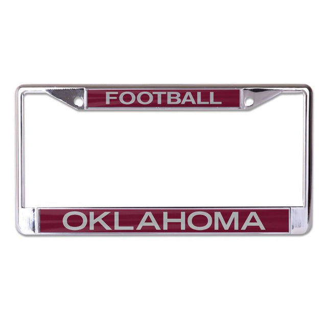 Oklahoma Sooners Lic Plt Frame S/L Printed