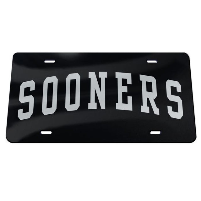 Oklahoma Sooners Acrylic Classic License Plates