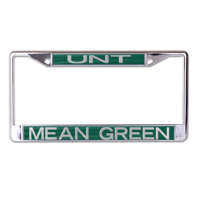 North Texas Mean Green Lic Plt Frame S/L Printed