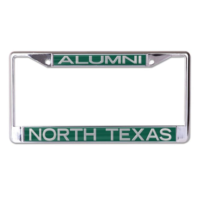 North Texas Mean Green Lic Plt Frame S/L Printed