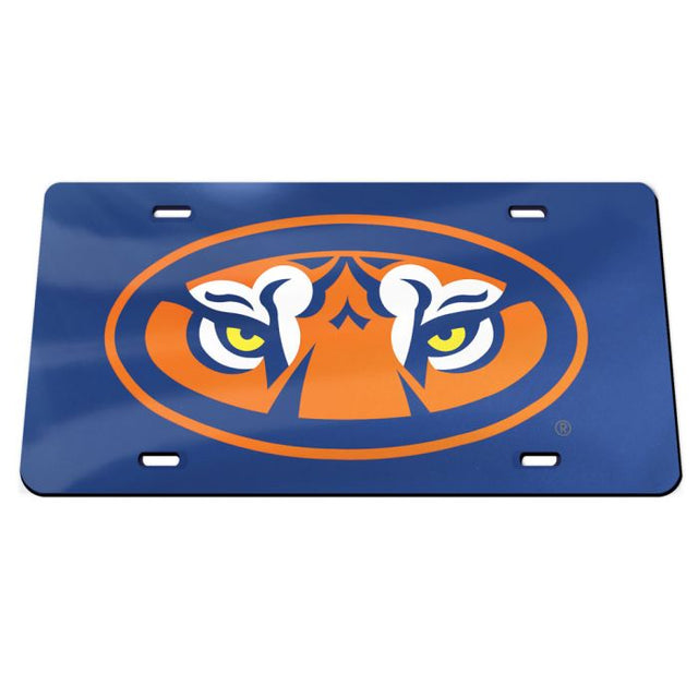 Placas de matrícula clásicas de acrílico de Auburn Tigers