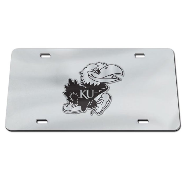 Kansas Jayhawks Specialty Acrylic License Plate