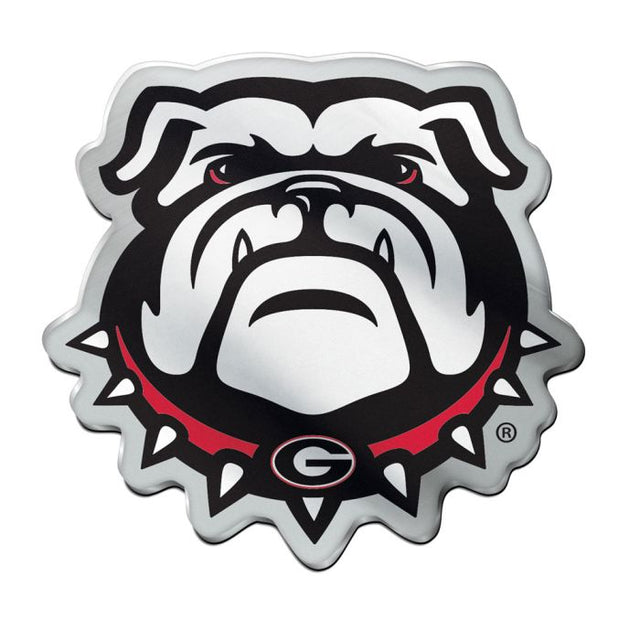 Emblema acrílico para automóvil de los Georgia Bulldogs BULLDOG