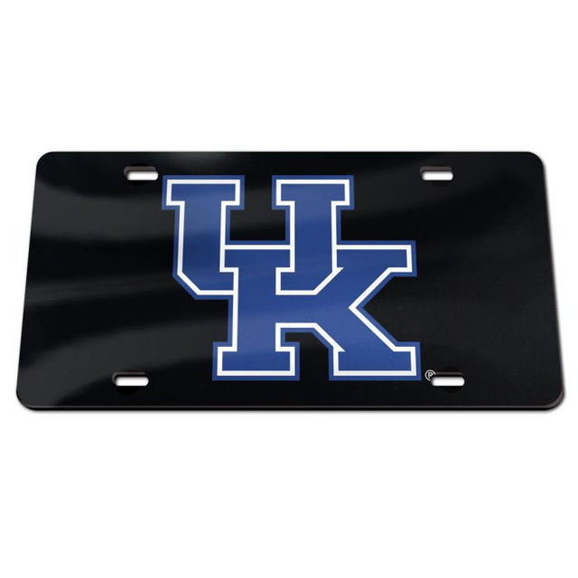 Matrícula acrílica especial de Kentucky Wildcats