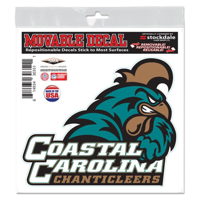 Coastal Carolina Chanticleers All Surface Decal 6" x 6"