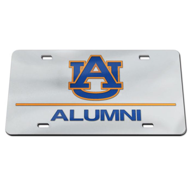 Placas de matrícula clásicas de acrílico de Auburn Tigers