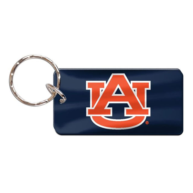 Llavero rectangular de los Auburn Tigers